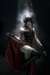 Captivating Yor Forger Cosplay from Spy x Family by Lu Er - image 2