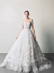 Dianka Zakhidova Captivates in a Sheer Wedding Gown for Bui Tien Dung Marriage - image 11