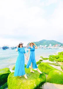 Breathtaking Green Moss Season on the Scenic Beaches of Quy Nhon - image 7
