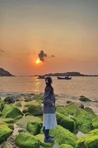 Breathtaking Green Moss Season on the Scenic Beaches of Quy Nhon - image 3