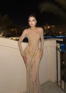 Sweet Elegance: Miss Intercontinental Contestant Thu Ngan Shines in Latest Photos - image 8