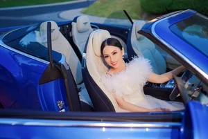 Billionaire Wife Ha Phuong Shines in Elegant Outfits Amid Relationship Rumors - image 5