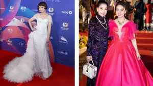 Billionaire Wife Ha Phuong Shines in Elegant Outfits Amid Relationship Rumors - image 0