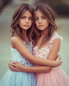 World's Most Beautiful Twins Showcase Their Stunning Grown-Up Looks - image 6