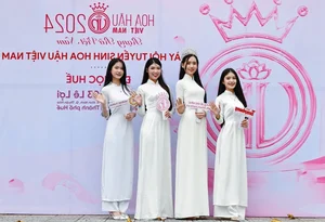 Pure Elegance: Hue Student Captivates Audiences in Miss Vietnam Pageant Gallery - image 6