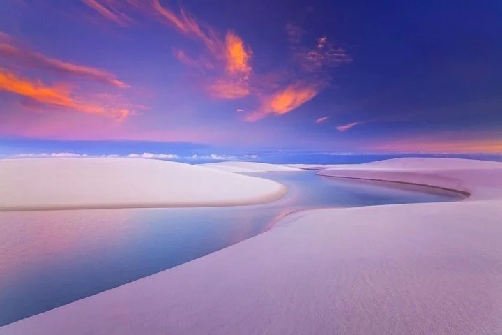 Brazil's Natural Wonder: The Giant 'Bedsheet' Dunes of Lençóis Maranhenses