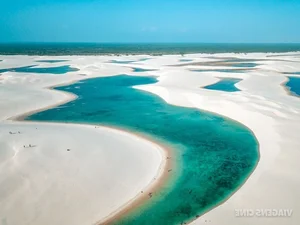 Brazil's Natural Wonder: The Giant 'Bedsheet' Dunes of Lençóis Maranhenses - image 4