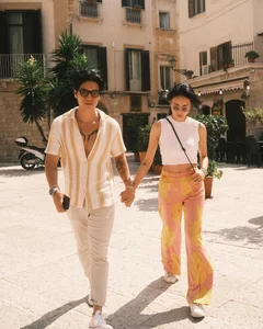 Celebrity Couple Fashion: Exploring the Coordinated Style of Ngô Thanh Vân and Huy Trần - image 5