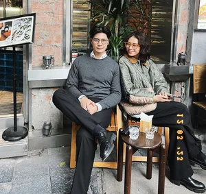 Celebrity Couple Fashion: Exploring the Coordinated Style of Ngô Thanh Vân and Huy Trần - image 4
