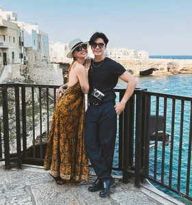 Celebrity Couple Fashion: Exploring the Coordinated Style of Ngô Thanh Vân and Huy Trần - image 0