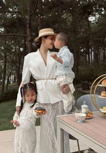 Phanh Lee's Cinematic Family Style: A Masterclass in Modern Motherhood Fashion - image 6