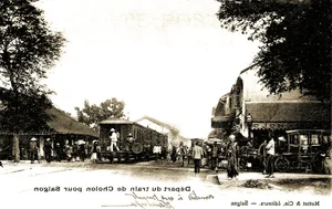 Vintage Photos: Exploring Saigon and Cho Lon Transportation 100 Years Ago - image 1