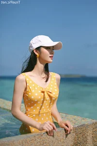 Jeong Hee Redefines Summer Elegance in Latest Monokini Shoot - image 27