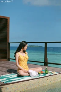 Jeong Hee Redefines Summer Elegance in Latest Monokini Shoot - image 21