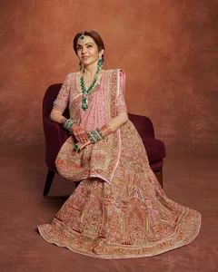 Nita Ambani’s Opulent Style: Asia’s Richest Family Celebrates Grand Wedding - image 6
