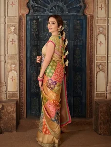 Nita Ambani’s Opulent Style: Asia’s Richest Family Celebrates Grand Wedding - image 5