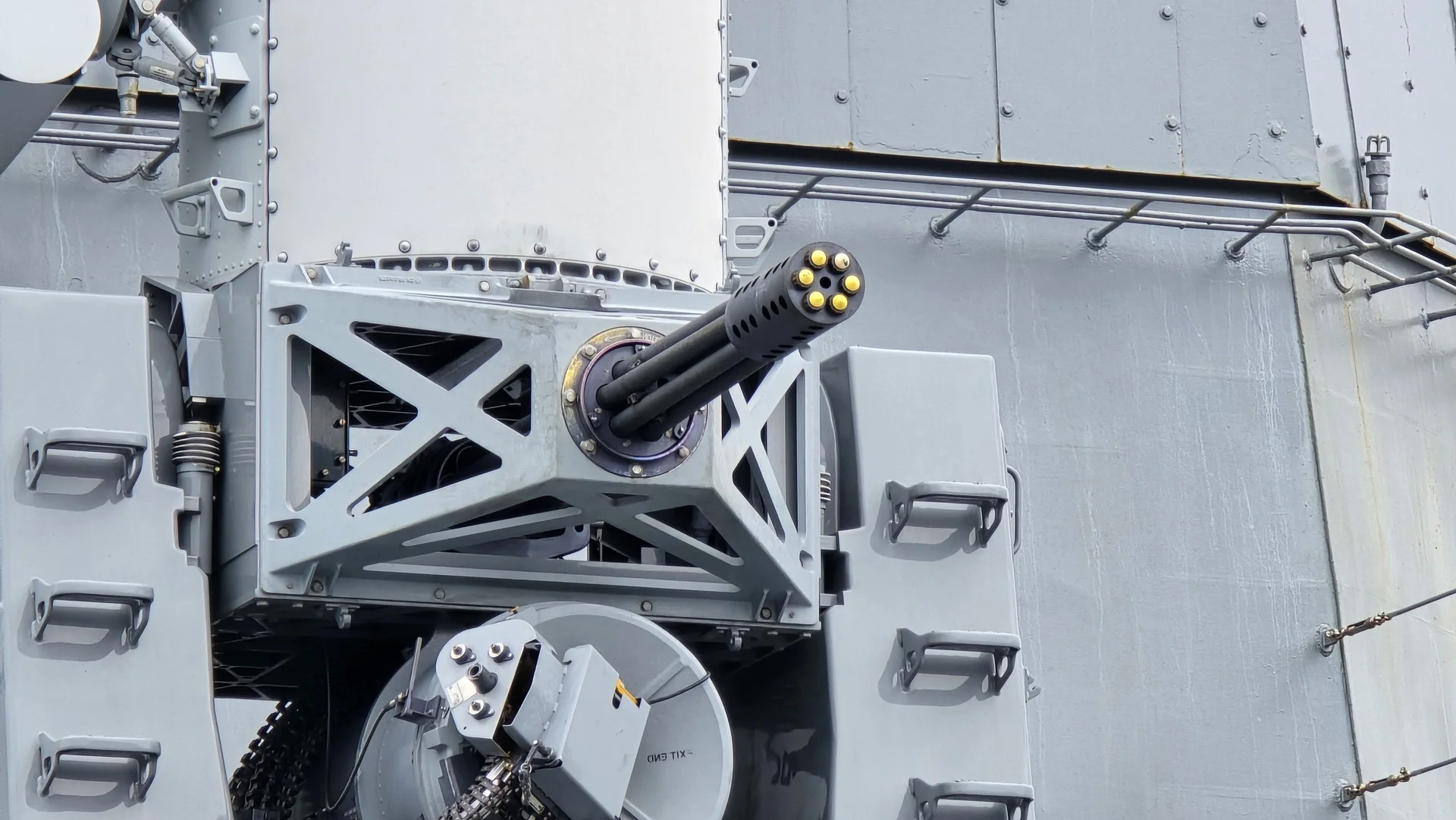 Naval Power: A Close Look at Japanese Warship Systems Docking in Da Nang