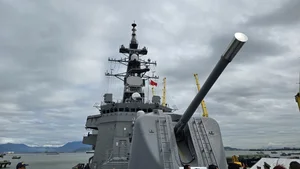 Naval Power: A Close Look at Japanese Warship Systems Docking in Da Nang - image 4