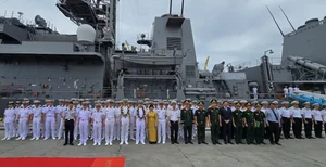 Naval Power: A Close Look at Japanese Warship Systems Docking in Da Nang - image 11