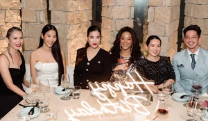 Miss Ngoc Khanh and Vietnamese Stars Celebrate Shontelle's Birthday - image 1