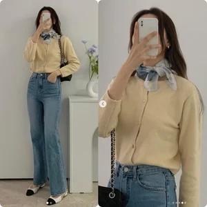 Sweaters and Jeans: The Ultimate Elegant Duo for Office Women Over 30 - image 10