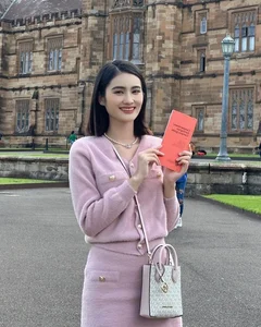 Miss World Vietnam Y Nhi Praised for Stylish School Outfits in Australia - image 4