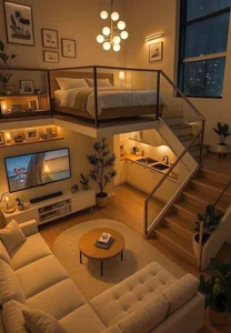 25+ Creative Mezzanine Living Room Ideas for Small Space Optimization - image 23