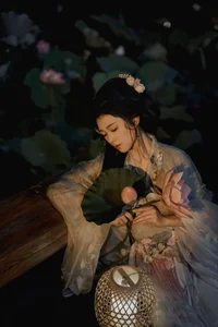 YiTuYu Art Language Vol.9919: Elegant Portraiture Featuring Model Xiao Qian - image 1