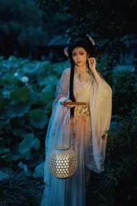 YiTuYu Art Language Vol.9919: Elegant Portraiture Featuring Model Xiao Qian - image 4