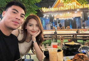 Midfielder Duc Huy and MC Mu Tat Announce Their Engagement - image 0