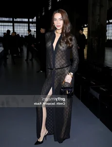 Vietnamese Star Ho Ngoc Ha Stuns in Sheer Gucci Dress at Milan Fashion Week - image 2