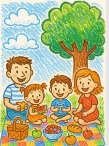 Heartwarming Family Drawings and Paintings: Celebrating Love, Unity, and Beautiful Memories - image 10