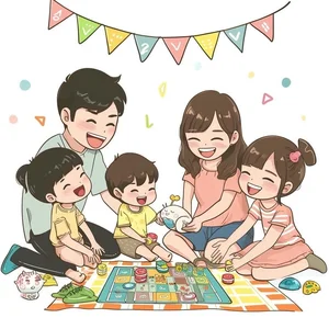 Heartwarming Family Drawings and Paintings: Celebrating Love, Unity, and Beautiful Memories - image 8