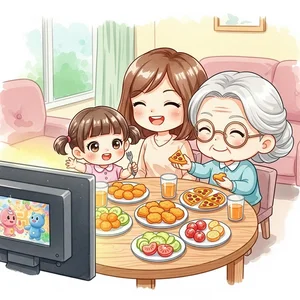 Heartwarming Family Drawings and Paintings: Celebrating Love, Unity, and Beautiful Memories - image 6