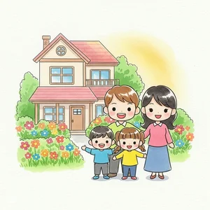 Heartwarming Family Drawings and Paintings: Celebrating Love, Unity, and Beautiful Memories - image 47