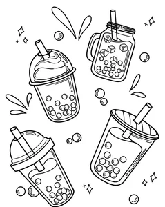 208+ Adorable Drink Coloring Pages for Kids to Learn Colors and Creativity - image 24