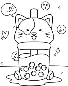 208+ Adorable Drink Coloring Pages for Kids to Learn Colors and Creativity - image 34