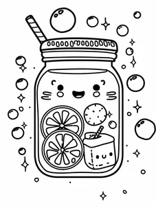208+ Adorable Drink Coloring Pages for Kids to Learn Colors and Creativity - image 28