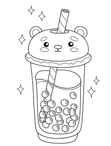208+ Adorable Drink Coloring Pages for Kids to Learn Colors and Creativity - image 25