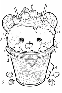 208+ Adorable Drink Coloring Pages for Kids to Learn Colors and Creativity - image 3