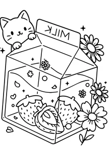 208+ Adorable Drink Coloring Pages for Kids to Learn Colors and Creativity - image 32