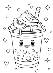 208+ Adorable Drink Coloring Pages for Kids to Learn Colors and Creativity - image 2