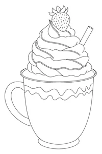 208+ Adorable Drink Coloring Pages for Kids to Learn Colors and Creativity - image 27