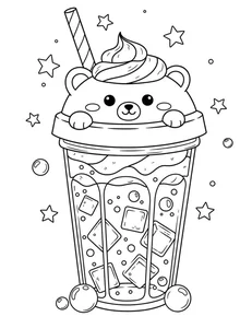 208+ Adorable Drink Coloring Pages for Kids to Learn Colors and Creativity - image 16