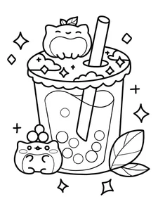 208+ Adorable Drink Coloring Pages for Kids to Learn Colors and Creativity - image 30