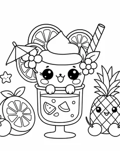 208+ Adorable Drink Coloring Pages for Kids to Learn Colors and Creativity - image 0