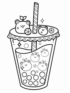 208+ Adorable Drink Coloring Pages for Kids to Learn Colors and Creativity - image 29