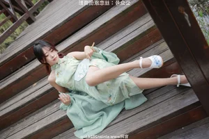 Silk Love Photography No.040: Xiao Meng in Elegant Hanfu and Traditional Styles - image 84