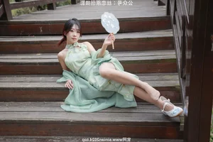 Silk Love Photography No.040: Xiao Meng in Elegant Hanfu and Traditional Styles - image 220