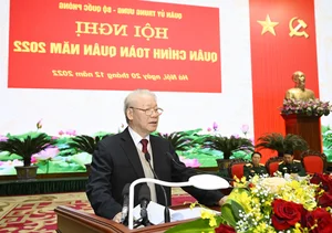 Vietnam Military Pledges Excellence Following General Secretary Nguyen Phu Trong's Example - image 5